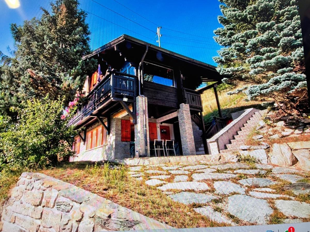 Chalet Edelweiss A Saint-Martin, Val D'Herens Exterior foto