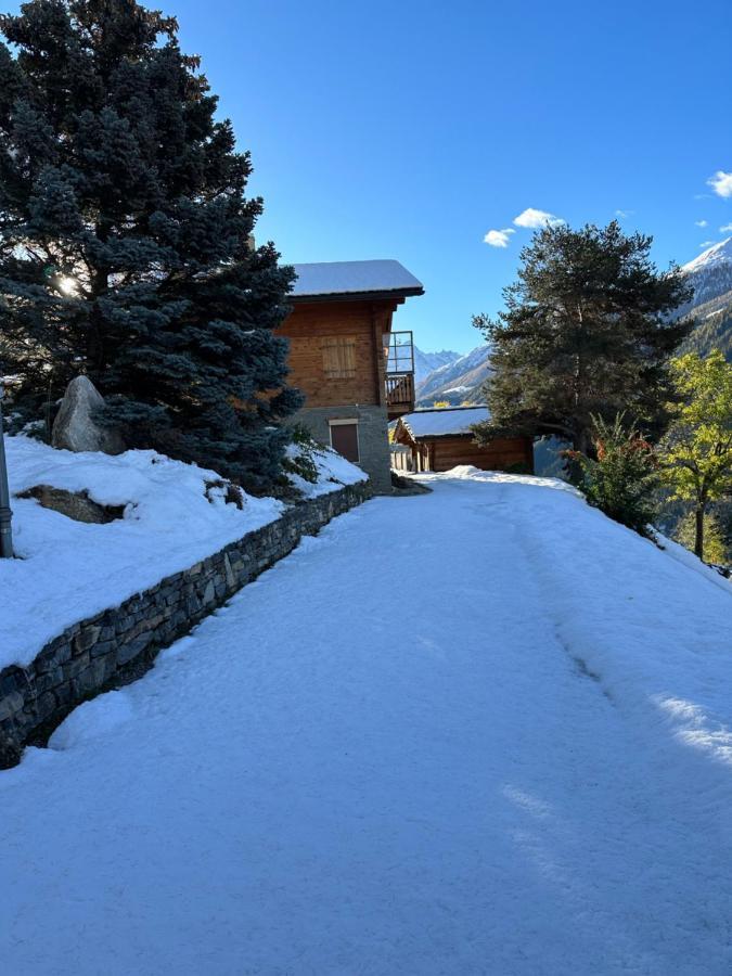 Chalet Edelweiss A Saint-Martin, Val D'Herens Exterior foto